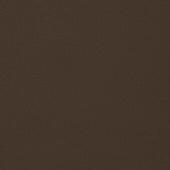 Brown leather texture sample displaying a fine-grained, pebbled surface; labeled “soffio 42” by cierre1972, with warm and gray tonal variations.